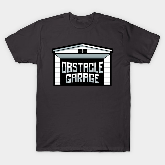 Obstacle Garage Badge T-Shirt by Obstacle Garage